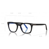 Tom Ford - Square Optical Glasses - Black - FT5736-B - Optical Glasses - Tom Ford Eyewear