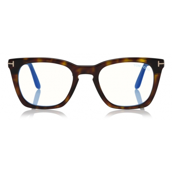 Tom Ford - Square Optical Glasses - Dark Havana - FT5736-B - Optical Glasses - Tom Ford Eyewear