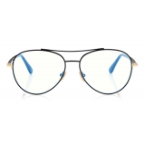 Tom Ford - Occhiali da Vista Pilota - Nero - FT5684-B - Occhiali da Vista - Tom Ford Eyewear