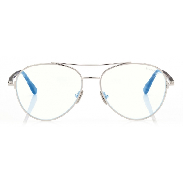 Tom Ford - Pilot Optical Glasses - Palladium - FT5684-B - Optical Glasses - Tom Ford Eyewear
