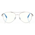 Tom Ford  - Occhiali da Vista Pilota - Palladio - FT5684-B - Occhiali da Vista - Tom Ford Eyewear