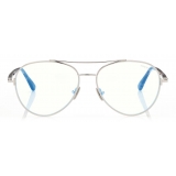 Tom Ford - Pilot Optical Glasses - Palladium - FT5684-B - Optical Glasses - Tom Ford Eyewear