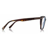 Tom Ford - Cat Eye Optical Glasses - Dark Havana - FT5709-B - Optical Glasses - Tom Ford Eyewear