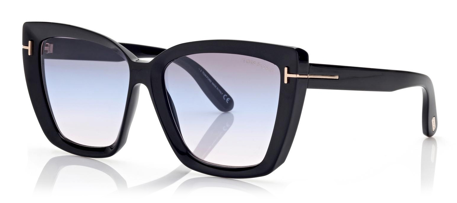 Tom Ford - Scarlet Sunglasses - Butterfly Sunglasses - Black - FT0920 -  Sunglasses - Tom Ford Eyewear - Avvenice