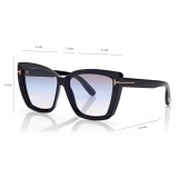 Tom Ford - Scarlet Sunglasses - Butterfly Sunglasses - Black - FT0920 - Sunglasses - Tom Ford Eyewear