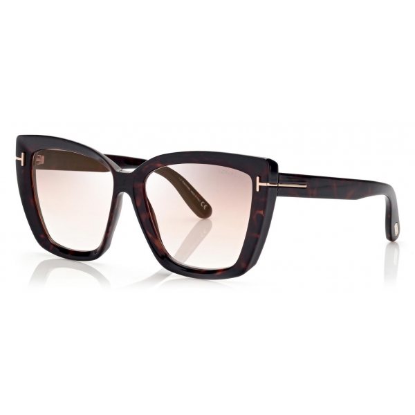 Tom Ford - Scarlet Sunglasses - Occhiali da Sole a Farfalla - Havana - FT0920 - Occhiali da Sole - Tom Ford Eyewear