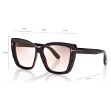 Tom Ford - Scarlet Sunglasses - Occhiali da Sole a Farfalla - Havana - FT0920 - Occhiali da Sole - Tom Ford Eyewear