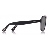 Tom Ford - Ronan Sunglasses - Occhiali da Sole Navigatore - Nero - FT0743 - Occhiali da Sole - Tom Ford Eyewear