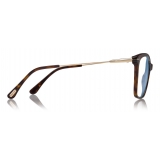 Tom Ford - Cat Eye Optical Glasses - Dark Havana - FT5687-B - Optical Glasses - Tom Ford Eyewear