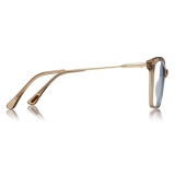 Tom Ford - Cat Eye Optical Glasses - Opal Honey - FT5687-B - Optical Glasses - Tom Ford Eyewear