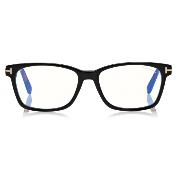 Tom Ford - Rectangular Optical Glasses - Black Brown - FT5713-B - Optical Glasses - Tom Ford Eyewear