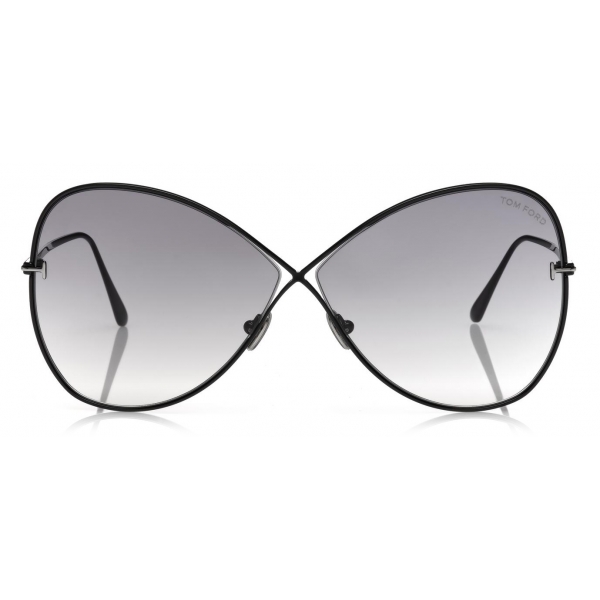 Tom Ford - Nickie Sunglasses - Butterfly Sunglasses - Black - FT0842