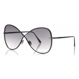 Tom Ford - Nickie Sunglasses - Butterfly Sunglasses - Black - FT0842 - Sunglasses - Tom Ford Eyewear