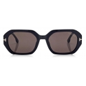 Tom Ford - Veronique Sunglasses - Occhiali da Sole Squadrati - Nero - FT0917 - Occhiali da Sole - Tom Ford Eyewear