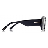 Tom Ford - Veronique Sunglasses - Square Sunglasses - Black - FT0917 - Sunglasses - Tom Ford Eyewear