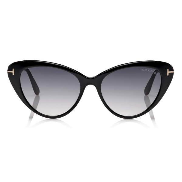 Tom Ford - Harlow Sunglasses - Cat Eye Sunglasses - Black - FT0869 - Sunglasses - Tom Ford Eyewear