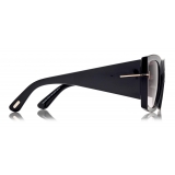 Tom Ford - Jacquetta Sunglasses - Occhiali da Sole Squadrati - Nero - FT0921 - Occhiali da Sole - Tom Ford Eyewear