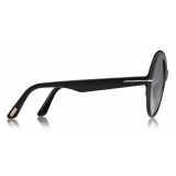 Tom Ford – Ginger Occhiali da Sole Rotondi - Nero - FT0873 - Occhiali da Sole - Tom Ford Eyewear