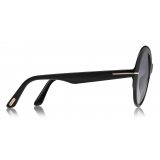 Tom Ford - Ginger Sunglasses - Round Sunglasses - Black - FT0873 - Sunglasses - Tom Ford Eyewear