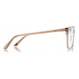 Tom Ford  - Occhiali da Vista Cat Eye - Miele Opale - FT5762-B - Occhiali da Vista - Tom Ford Eyewear