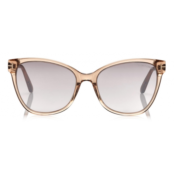 Tom Ford - Ani Sunglasses - Occhiali da Sole Cat Eye - Champagne - FT0844 - Occhiali da Sole - Tom Ford Eyewear