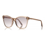 Tom Ford - Ani Sunglasses - Cat Eye Sunglasses - Champagne - FT0844 - Sunglasses - Tom Ford Eyewear