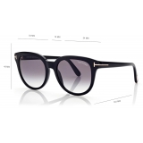 Tom Ford - Olivia Sunglasses - Butterfly Sunglasses - Black - FT0914 - Sunglasses - Tom Ford Eyewear