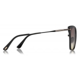 Tom Ford - Faryn Sunglasses - Cat Eye Sunglasses - Black - FT0843 - Sunglasses - Tom Ford Eyewear