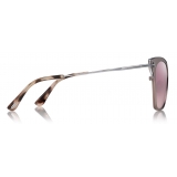 Tom Ford - Faryn Sunglasses - Cat Eye Sunglasses - Ruthenium Burgundy - FT0843 - Sunglasses - Tom Ford Eyewear