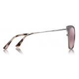 Tom Ford - Faryn Sunglasses - Occhiali da Sole Cat Eye - Rutenio Bordeaux - FT0843 - Occhiali da Sole - Tom Ford Eyewear