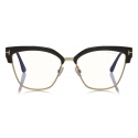 Tom Ford - Cat Eye Optical Glasses - Black - FT5547-B - Optical Glasses - Tom Ford Eyewear