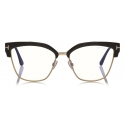 Tom Ford - Occhiali da Vista Cat Eye - Nero - FT5547-B - Occhiali da Vista - Tom Ford Eyewear