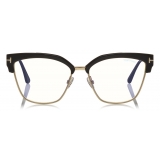 Tom Ford -  Cat Eye Sunglasses - Ruthenium Burgundy - FT0843 - Sunglasses - Tom Ford Eyewear