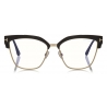 Tom Ford - Faryn Sunglasses - Occhiali da Sole Cat Eye - Rutenio Bordeaux - FT0843 - Occhiali da Sole - Tom Ford Eyewear