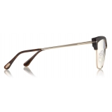 Tom Ford - Cat Eye Optical Glasses - Dark Havana - FT5547-B - Optical Glasses - Tom Ford Eyewear