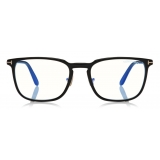 Tom Ford - Occhiali da Vista Rettangolare - Nero - FT5699-B - Occhiali da Vista - Tom Ford Eyewear