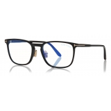 Tom Ford - Occhiali da Vista Rettangolare - Nero - FT5699-B - Occhiali da Vista - Tom Ford Eyewear