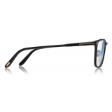 Tom Ford - Classic Rectangular Blue Block Optical Glasses - Black - FT5699-B - Optical Glasses - Tom Ford Eyewear