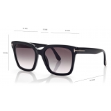 Tom Ford - Selby Sunglasses - Occhiali da Sole Squadrati - Nero - FT0952 - Occhiali da Sole - Tom Ford Eyewear