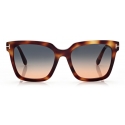 Tom Ford - Selby Sunglasses - Occhiali da Sole Squadrati - Havana Bionda - FT0952 - Occhiali da Sole - Tom Ford Eyewear