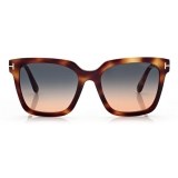 Tom Ford - Selby Sunglasses - Occhiali da Sole Squadrati - Havana Bionda - FT0952 - Occhiali da Sole - Tom Ford Eyewear