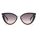 Tom Ford - Anjelica Sunglasses - Cat Eye Sunglasses - Black - FT0868 - Sunglasses - Tom Ford Eyewear