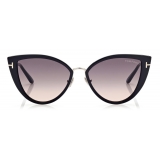 Tom Ford - Anjelica Sunglasses - Cat Eye Sunglasses - Black - FT0868 - Sunglasses - Tom Ford Eyewear