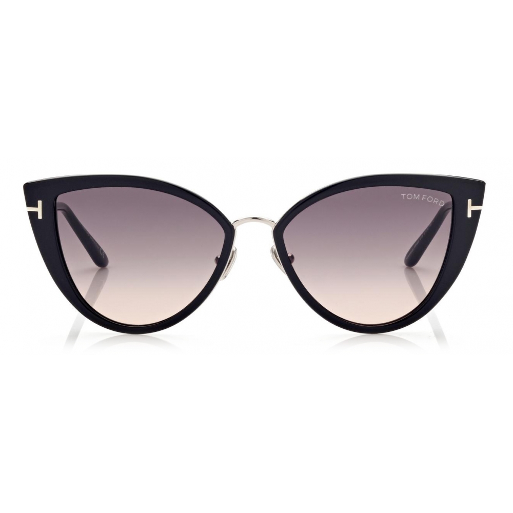 Tom Ford - Anjelica Sunglasses - Cat Eye Sunglasses - Black - FT0868 -  Sunglasses - Tom Ford Eyewear - Avvenice