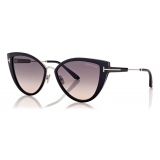 Tom Ford - Anjelica Sunglasses - Cat Eye Sunglasses - Black - FT0868 - Sunglasses - Tom Ford Eyewear