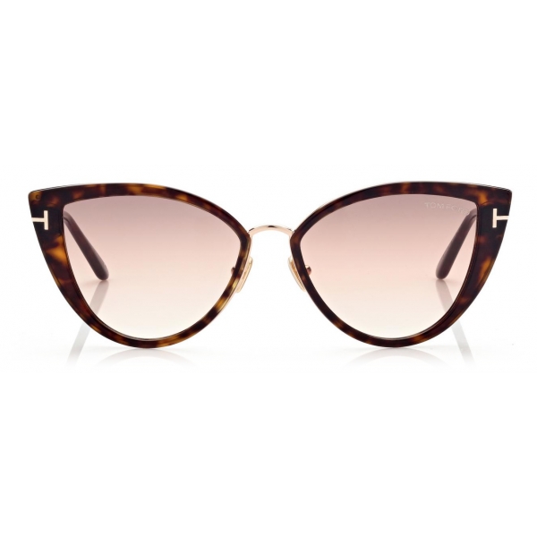 Tom Ford - Anjelica Sunglasses - Cat Eye Sunglasses - Dark Havana - FT0868 - Sunglasses - Tom Ford Eyewear