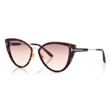 Tom Ford - Anjelica Sunglasses - Cat Eye Sunglasses - Dark Havana - FT0868 - Sunglasses - Tom Ford Eyewear