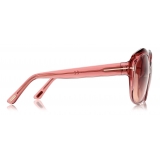 Tom Ford - Chiara Sunglasses - Butterfly Sunglasses - Pink - FT0919 - Sunglasses - Tom Ford Eyewear