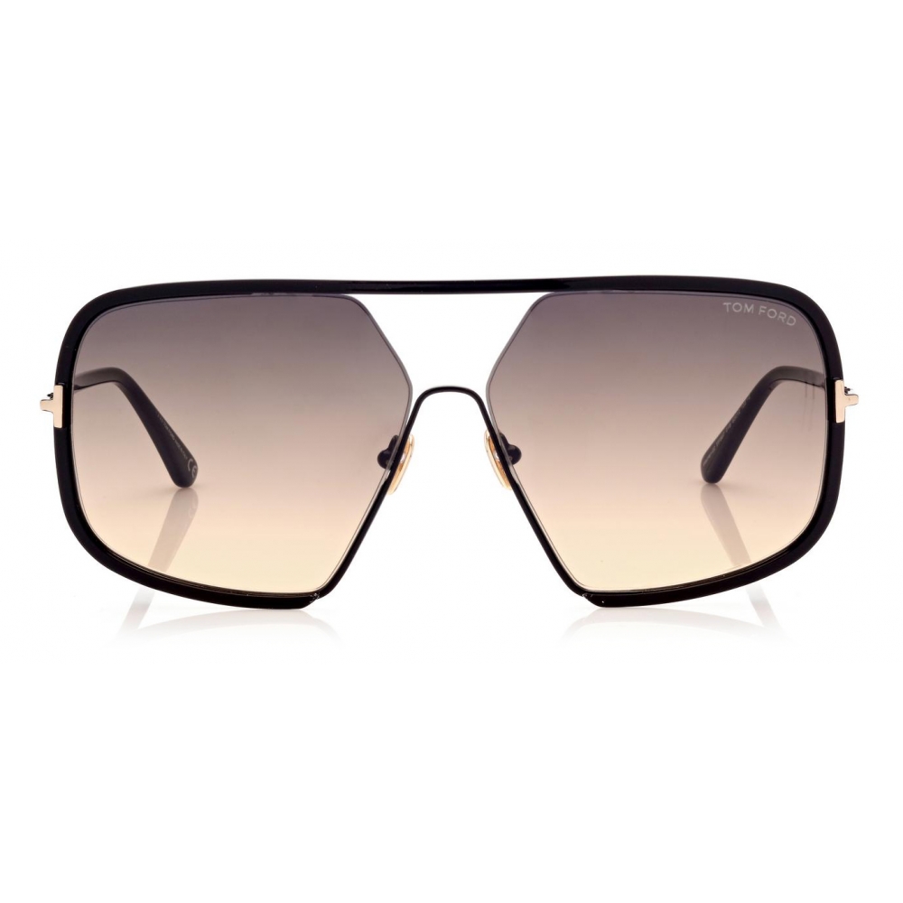 Tom Ford - Warren Sunglasses - Square Sunglasses - Black - FT0867 ...