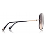 Tom Ford - Warren Sunglasses - Square Sunglasses - Black - FT0867 - Sunglasses - Tom Ford Eyewear